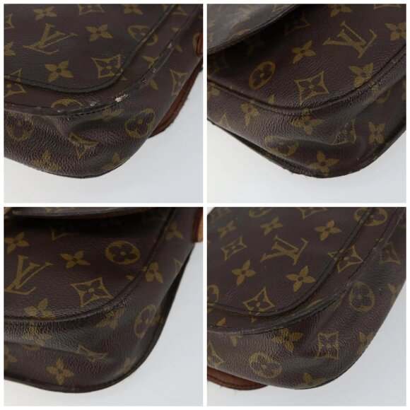 LOUIS VUITTON Monogram Saint Cloud MM Shoulder Bag M51243 LV Auth 145228 - Picture 16 of 16